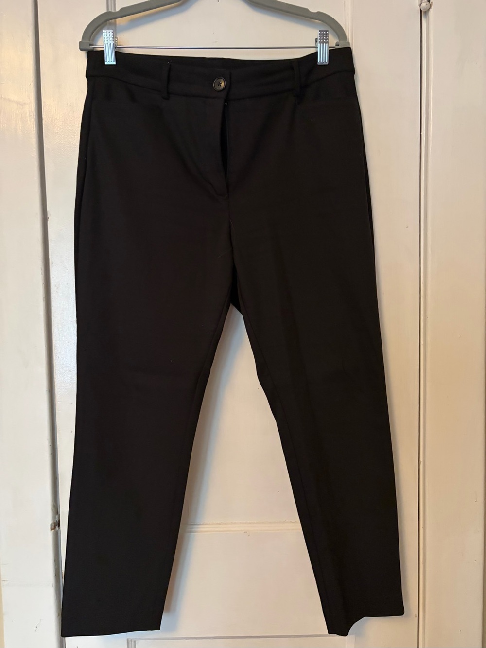 LOFT Black Slim Stretch Trousers